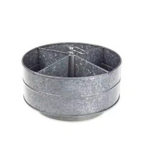 Organizador de Cocina Metálico Redondo de Larga Duración, Resistente a la Oxidación, de un Solo Nivel, Tipo Vertical, Resistente - Product Image 1