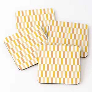 Posavasos de madera MDF de aspecto clásico con impresión en esmalte, artículos de cocina personalizados, tapetes y almohadillas para vajilla, estilo moderno al mejor precio. - Product Image 1
