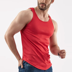 Camiseta sin mangas para hombre, material 100% transpirable, temporada de verano, precio al por mayor, camiseta sin mangas para hombre en venta - Product Image 4