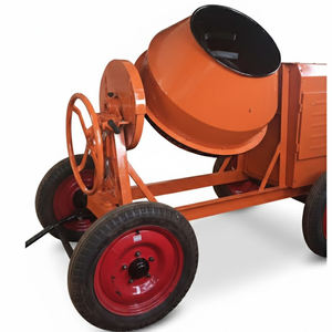 Bétonnière manuelle portable robuste Harvi International avec moteur 1000W, capacité 800L pour usage en construction - Product Image 1