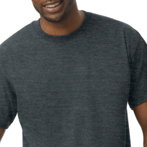 T-shirt basique pour adulte, manches courtes, col rond, en coton doux, vêtement décontracté et confortable, vêtements personnalisés, vente en gros, usine - Product Image 3
