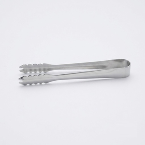 High-End Hammered Rose Gold Stainless Steel Ice <b>Tongs</b> Professional Copper Plated Bar <b>Serving</b> <b>Tongs</b> For Cocktail Party And Hotel - Product Image 2