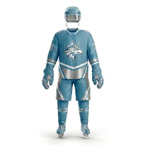 Elegante Conjunto de Uniforme de Hockey sobre Hielo para Hombre, Ligero, Transpirable, Tejido Suave, Ajuste Cómodo para Entrenamientos y Partidos - Product Image 1