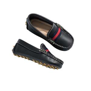 Chaussures formelles en cuir pour enfants, unisexes, bout rond, cuir véritable, fabricant, commandes en gros - Product Image 6