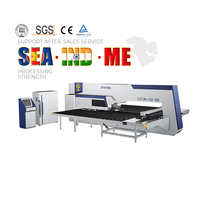 Machine de découpe et de perforation automatique CNC pour tôles, avec moteur et capacité de 15T