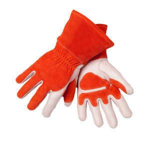 Industrial Cowsplit Leather Motorbike <b>Gloves</b> Vintage Winter Eco-Friendly Heat Resistant Waterproof <b>Touchscreen</b> for Cycling - Product Image 4