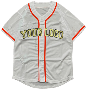 Custom MeshJersey <b>Baseball</b> Softball Wear Sports Shirts Men Clothing Sublimated Embroidery Stitched <b>Baseball</b> Jersey - Product Image 4