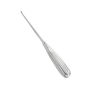 Curette à os droite à manche ergonomique 300 mm (11,34 pouces) non stérile réutilisable en acier chirurgical - Product Image 1