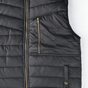 Gilet matelassé léger et chaud sans manches pour homme – Vente en gros – Fournisseur personnalisé de gilets d'hiver pour l'extérieur avec marque privée - Product Image 6