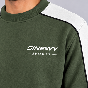 SINEWY Pull à capuche pour homme en molleton, coupe classique, manches raglan, 100 % coton tricoté, couleur unie, logo imprimé sur le devant, respirant, décontracté - Product Image 4
