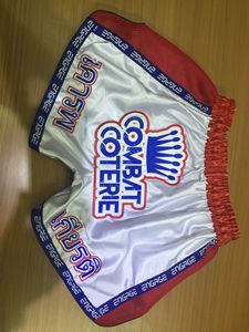 Pantalones Cortos de Boxeo MMA Fluory Lisos de Satén, Spandex/Poliéster, Ligeros, de Secado Rápido, de Alta Calidad, para Artes Marciales, Muay Thai - Product Image 6