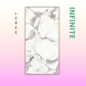 I-CREE Infinite Matte Porcelain Wall Tiles 600x1200 Modern Stone Imitation Texture For Bathroom Interior Use - Product Image 1