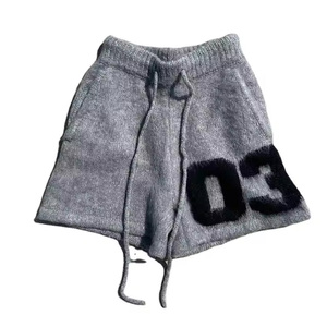 Shorts en mohair personnalisés pour hommes, shorts décontractés pour la détente, production au prix d'usine - Product Image 6
