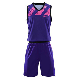 Uniforme de Baloncesto Profesional para Hombre, Diseño Personalizado, Transpirable, Ligero, Malla Cómoda, para Clubes, Escuelas, Deportes, Poliéster - Product Image 1