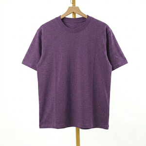 Men's Casual Solid Crew Neck T-Shirt Fitted Raglan Short Sleeves Drop Shoulder Knitted 95% Cotton 5% Spandex Gym <b>Tshirt</b> - Product Image 3