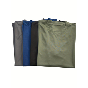 Chemises de sport décontractées pour hommes - Séchage rapide, protection solaire, respirantes, anti-rides pour l'entraînement et la salle de sport - Product Image 3