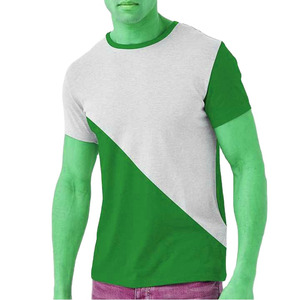 Camisetas de Verano para Hombre, con Logotipo Frontal, Transpirables, Ecológicas, Ajustadas, Estilo Urbano, Tie-Dye, de Lona Lavada, Hechas en Pakistán, las Mejores - Product Image 1