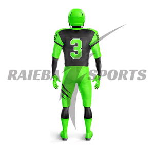 Tenues de football américain personnalisées pour équipes – Maillots de football américain sur mesure avec numéros de joueur imprimés par sublimation, respirants, pour les matchs - Product Image 4