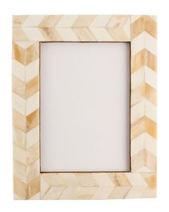 SOFIYA CRAFT Cadre photo moderne fait main en os incrusté avec motif géométrique, cadre photo rectangulaire vertical pour table - Product Image 6