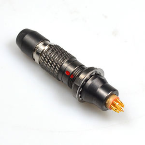 <span class=keywords><strong>3</strong></span>/4/5/8/12-pins veldbediende mannelijke/vrouwelijke stekker met kunststof behuizing, rechte hoek kabelconnector, ronde IP50 connector - Product Image 3