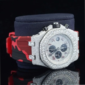 Reloj de Lujo Antiguo de Dos Tonos con Diamantes Cuadrados, Cuarzo, para Hombre, Acero Inoxidable, Cristal de Zafiro, Esfera Romana, Movimiento Seiko - Product Image 6