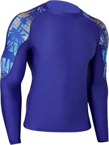 Men's Performance Rash Guard Long Sleeve BJJ MMA Compression Top Moisture Wicking Training Wear USA Europe Trend - Product Image 3