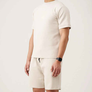 Casual and Outdoor Usage Men T-Shirt and <b>Short</b> <b>Set</b> High Quality Breathable Material Lightweight Men T Shirt and <b>Shorts</b> <b>Set</b> - Product Image 2