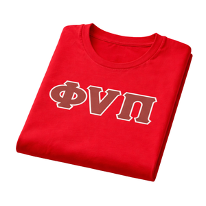 Camiseta Kappa Alpha Psi Old Skool Phi Nu Pi con 3 Letras, Roja, Ropa de Fraternidad Griega con Diseño Vintage, Comodidad y Estilo Atemporal - Product Image 6