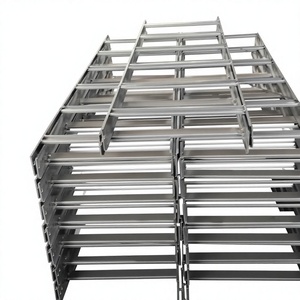 Bandeja portacables galvanizada ignífuga, bandeja portacables galvanizada retardante al fuego, bandeja portacables tipo escalera ignífuga - Product Image 1