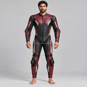 Traje de Motociclista de Cuero, Equipo de Protección para Carreras de Motos, Artesanía Premium, Ajuste Personalizado, Construcción Duradera - Product Image 4