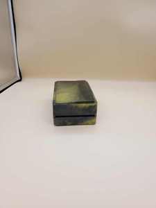 Handmade Epoxy Resin Jewelry <b>Box</b> With Green And Black Marbled Finish Rectangle Shape Home Decoration <b>Trinket</b> <b>Box</b> Resin Crafts - Product Image 5