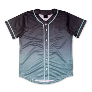 Maillot de baseball imprimé et cousu, nouveau style, 100 % polyester, séchage rapide et respirant – Offre spéciale - Product Image 1