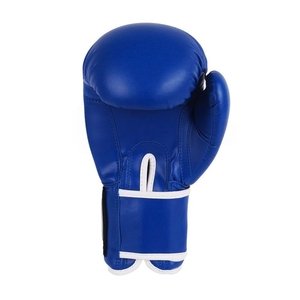 Gants de boxe avec rembourrage protecteur multicouche, coque extérieure en cuir synthétique durable, support de poignet sécurisé, intérieur respirant - Product Image 6