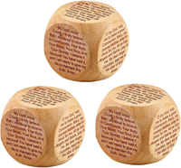 Cube de prière catholique en bois, Cube de prière pour la Première Communion, Cube biblique chrétien avec table de prière, Décoration de foi, Cadeau pour l'église