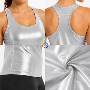 woman tank <b>top</b> premium quality stretch material sleeveless design perfect for fitness running training travel and everyday comfo - Product Image 5