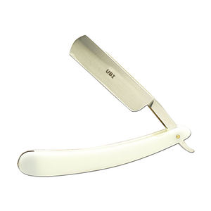Navaja de Afeitar de Hoja Fija UBI, Acero con Alto Contenido de Carbono, Mango de Plástico Ergonómico, Tradicional para Barbería, Afeitado y Esculpido de Barba en Casa - Product Image 2