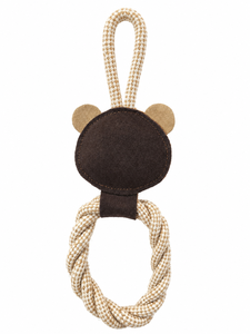 Juguete de Peluche con Forma de Oso para Caballos Horsekraft, Ecológico y Sostenible, de Cuero de Ante y Fibra de Yute, Relleno de Algodón, Disponible OEM/ODM - Product Image 2