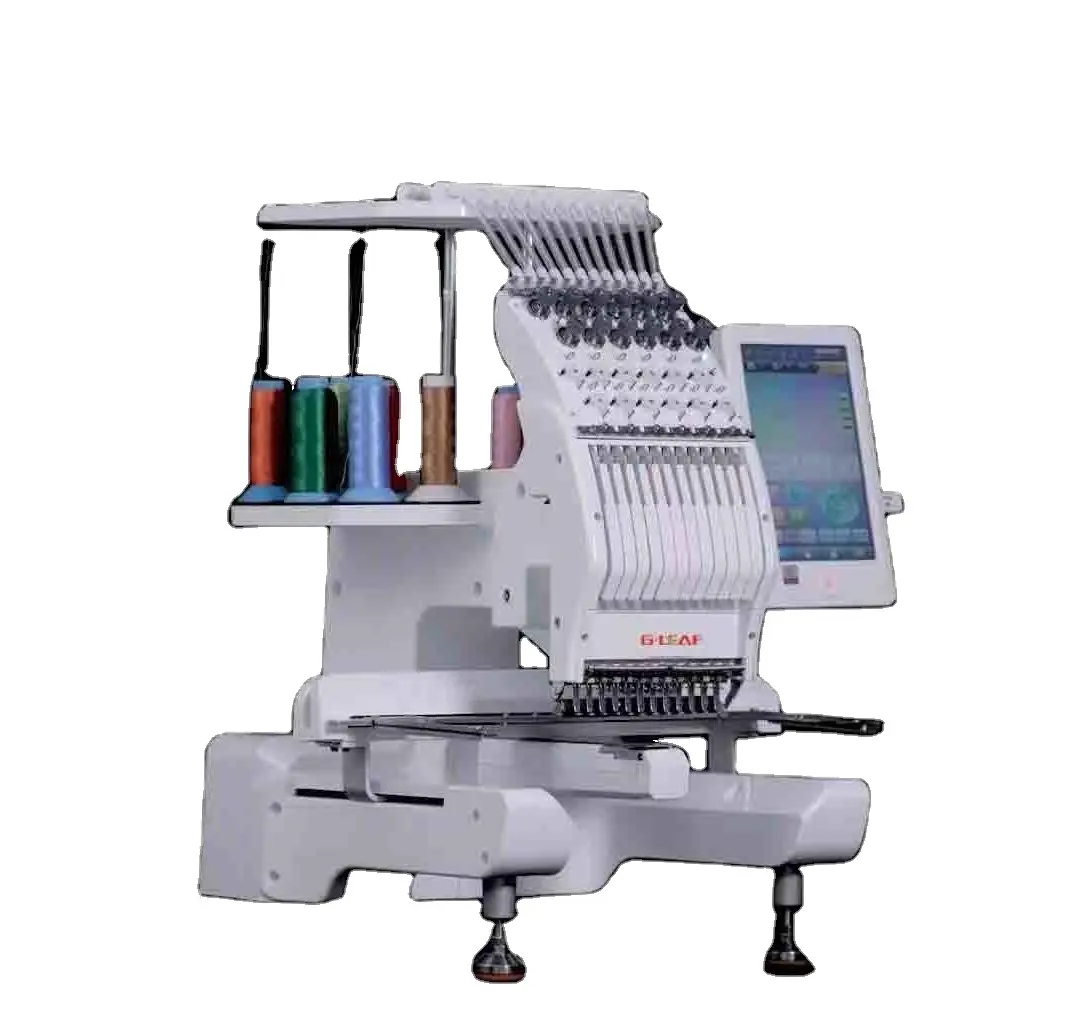 Embroidery Machine Six-Needle Doorstep Delivery Original Multi Function Effective Efficient 1200 RPM User User Friendly Easy
