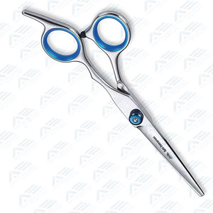 Ciseaux de coiffure pour usage professionnel en salon et par les barbiers, ciseaux de haute qualité en acier inoxydable - Product Image 5