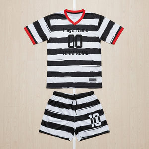 Vêtements de sport respirants pour l'entraînement, maillots de football, ensembles d'uniformes, pack de maillots de football à manches courtes - Product Image 1