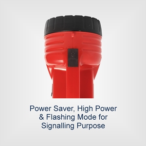 6000mAh pin Li-ion công suất cao Led đèn pin 3 chế độ chiếu sáng tầm nhìn tầm xa bền ABS cơ thể công nghiệp nặng - Product Image 5