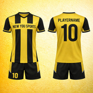 ชุดฟุตบอลแบบซับลิเมชั่นพร้อมกางเกงขาสั้น  พร้อมชื่อทีมและหมายเลขผู้เล่น - Product Image 1