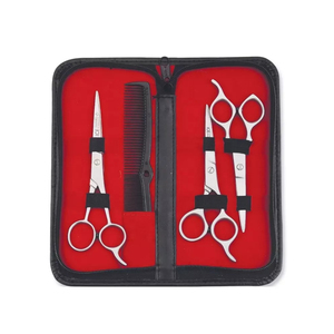 Ciseaux à cheveux revêtus de titane, magnifiques ciseaux de coiffure pour barbier, ciseaux de salon en gros, ciseaux de barbier fabriqués au Pakistan - Product Image 4