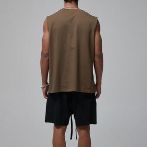 Men Workout Tank <b>Top</b> Quick Dry Gym Fitness Sleeveless Shirt Bodybuilding Muscle Stringer Vest - Product Image 2