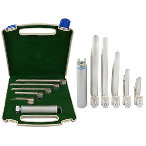 Set de Laringoscopio Veterinario con 5 Hojas Miller de 75 y 210 mm, Kit de Intubación, Instrumentos Quirúrgicos de Acero Inoxidable - Product Image 1