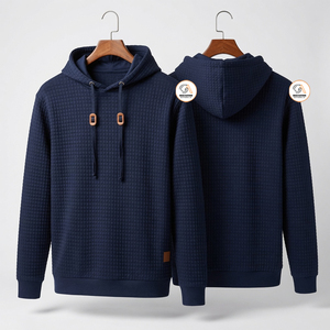 Sweat-shirts à capuche pour hommes tendance, séchage rapide, prix bas, vêtements de rue décontractés, sweat-shirts à capuche unis - Product Image 4