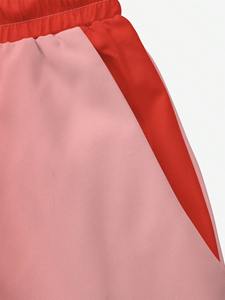 Shorts de bain unisexes pour hommes, tissés, séchage rapide, imprimé floral, légers, respirants, taille élastique avec cordon de serrage - Product Image 4