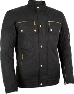 เสื้อแจ็คเก็ตคอร์ดูรอยสำหรับผู้ชาย Moto Men's สำหรับฤดูหนาว ชุดขับขี่มอเตอร์ไซค์ ได้รับมาตรฐาน CE ป้องกันการกระแทก กันน้ำ ระบายอากาศได้ดี ย้อมสีแบบ Garment Dyed - Product Image 2