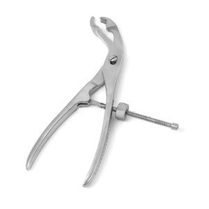 Ensemble d'instruments chirurgicaux orthopédiques en acier inoxydable avec forceps de maintien osseux et plaque de traumatologie pour la chirurgie des petits fragments - Product Image 1