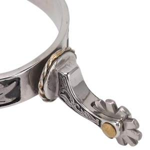 Customizable Stainless Steel Horse Riding Spurs for Cowboy Boots Durable Equine Products Professional <b>Equestrian</b> Gear - Product Image 4